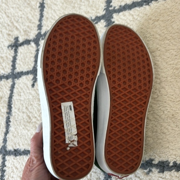 Green Suede Vans - Picture 2 of 4